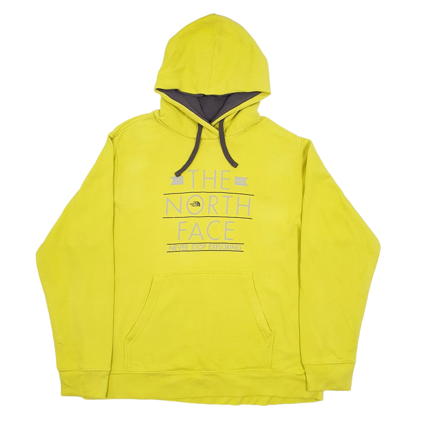 The North Face Hoodie XL Yellow
