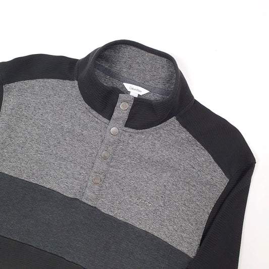 Calvin Klein Quarter Zip Fleece M Black