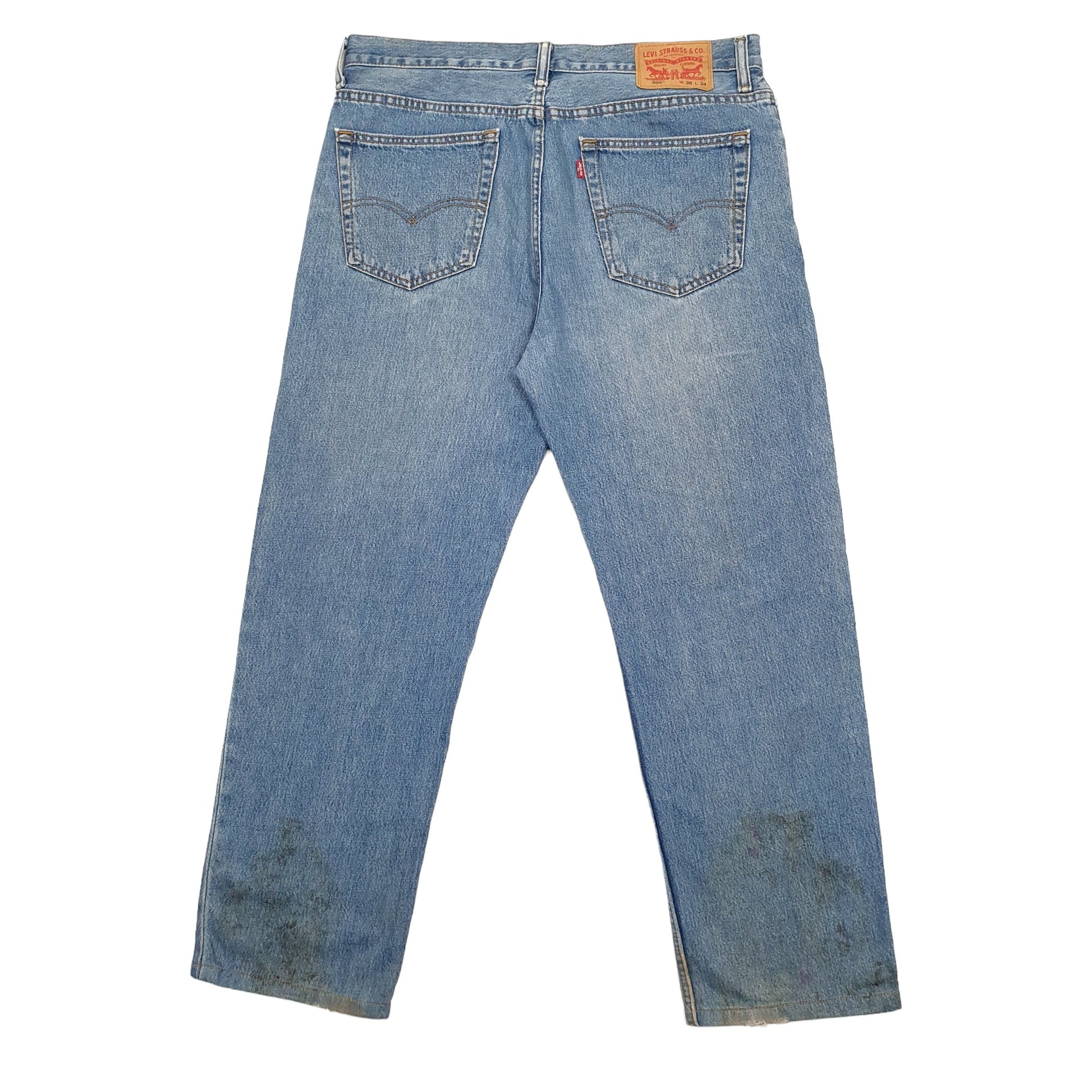 Mens Blue Levis  504 JeansW36 L28