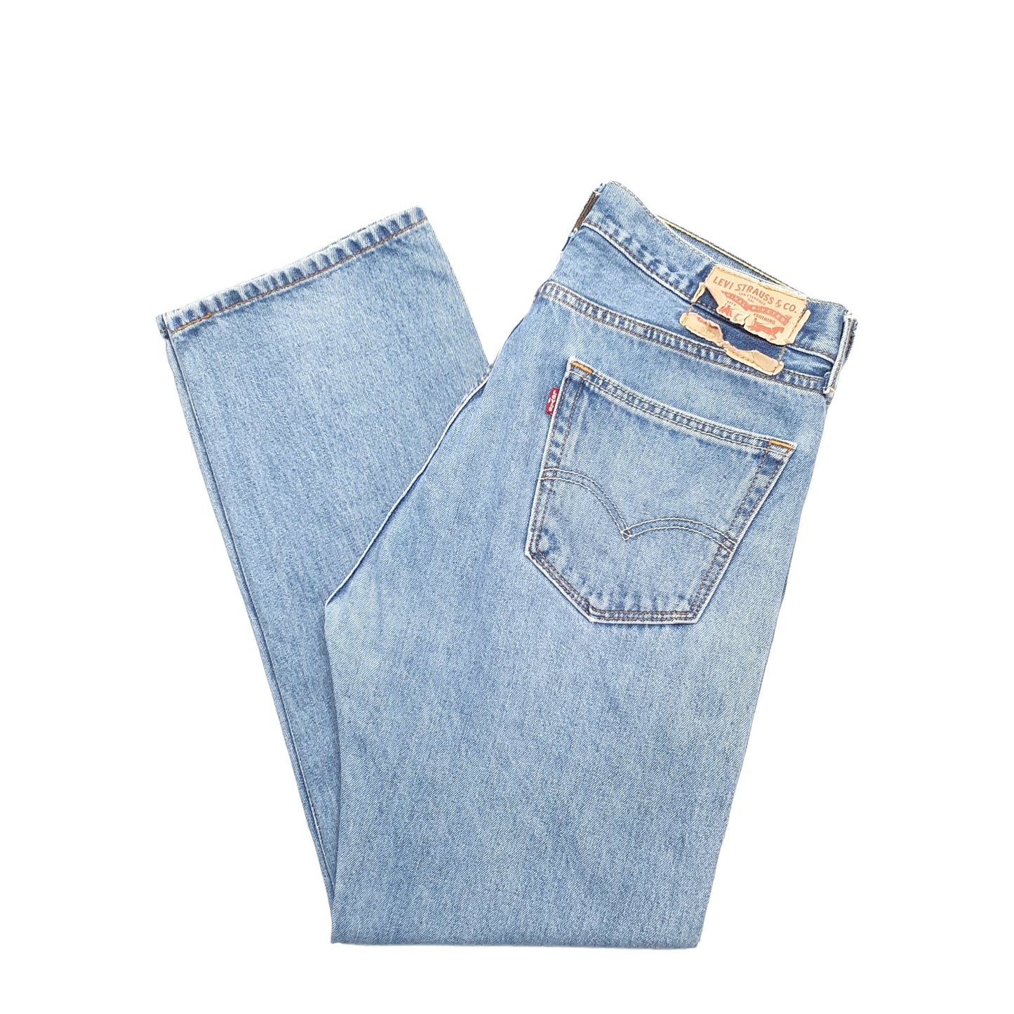 Levis 505 Regular Fit Jeans W34 L30 Blue