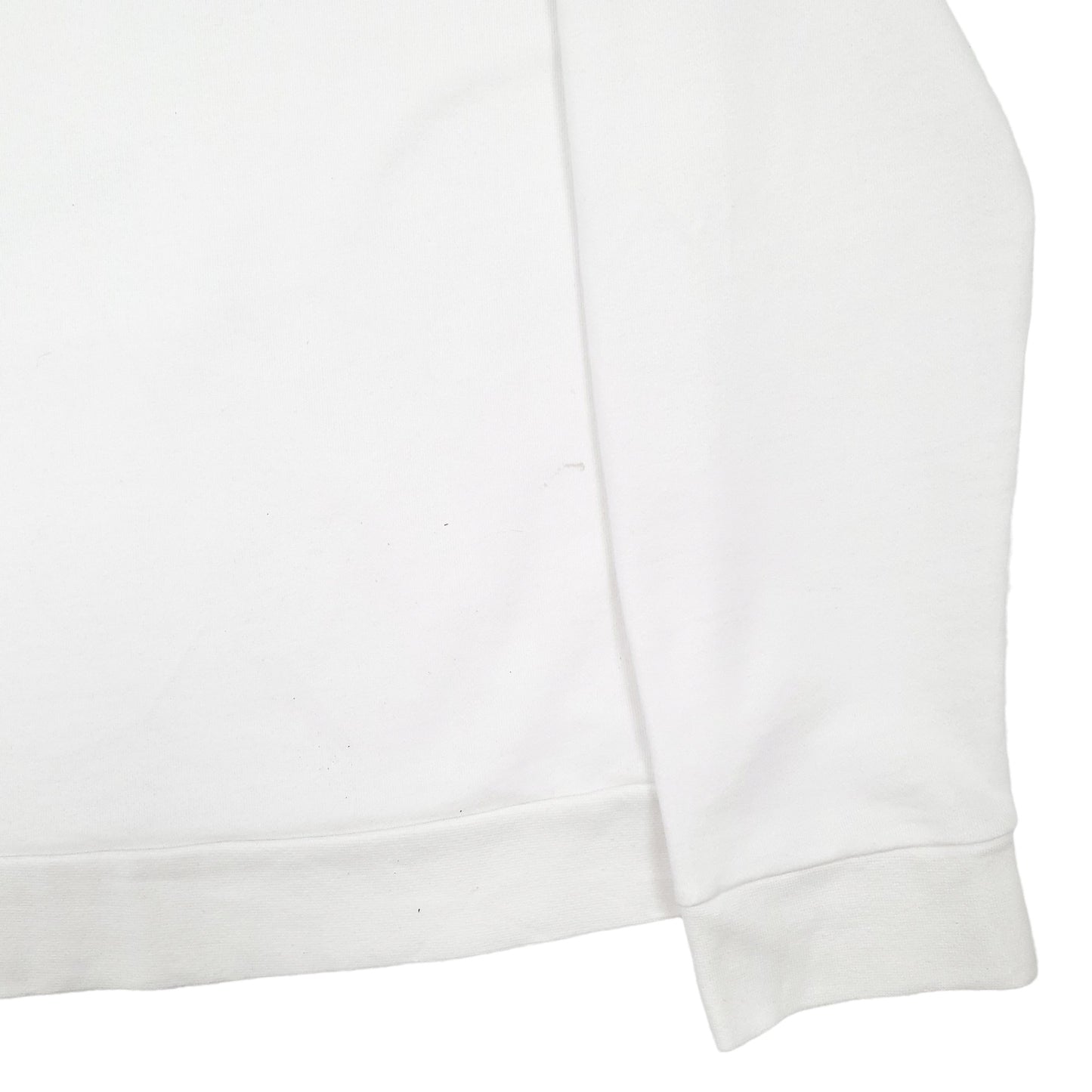 Mens White Calvin Klein Spellout Hoodie Jumper