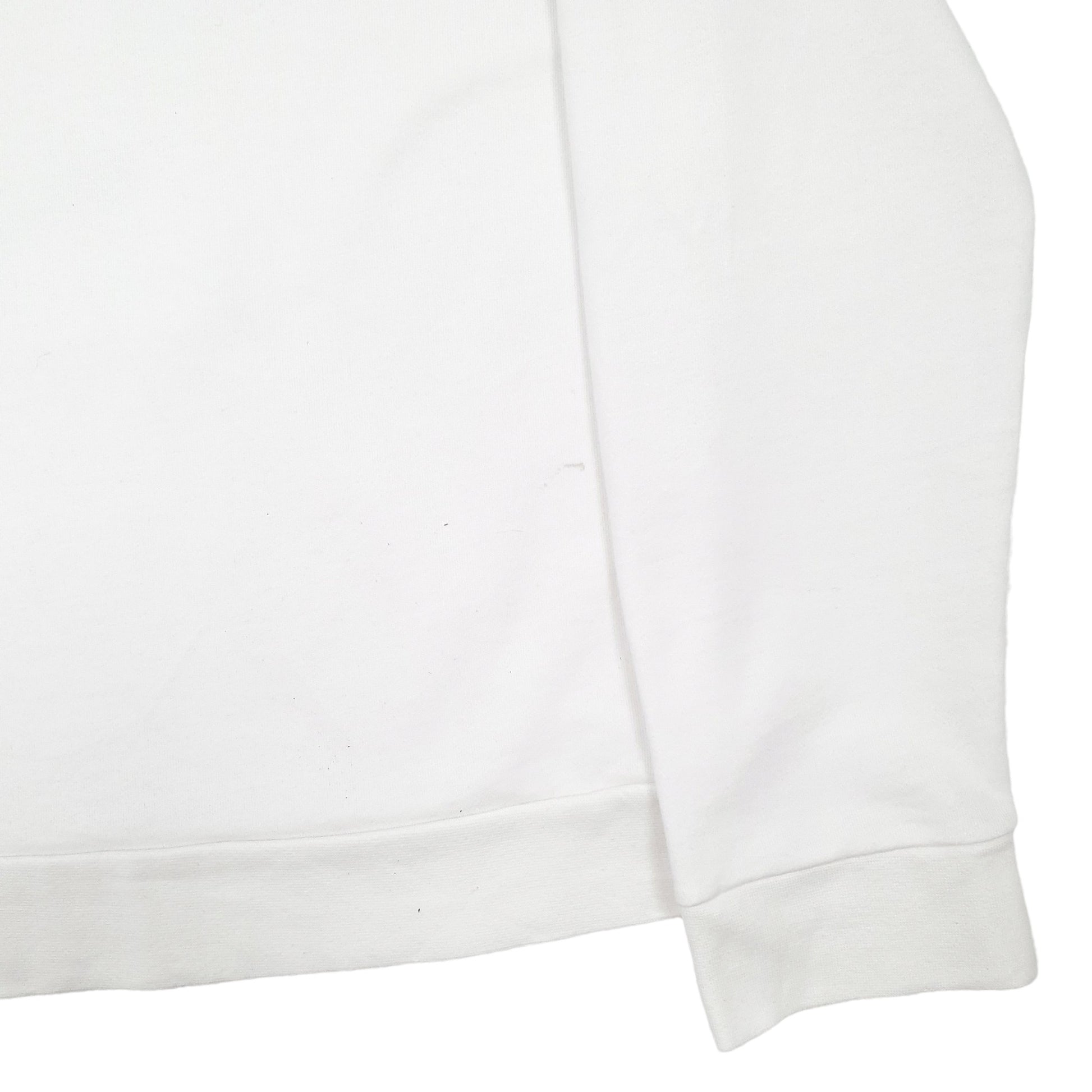 Mens White Calvin Klein Spellout Hoodie Jumper