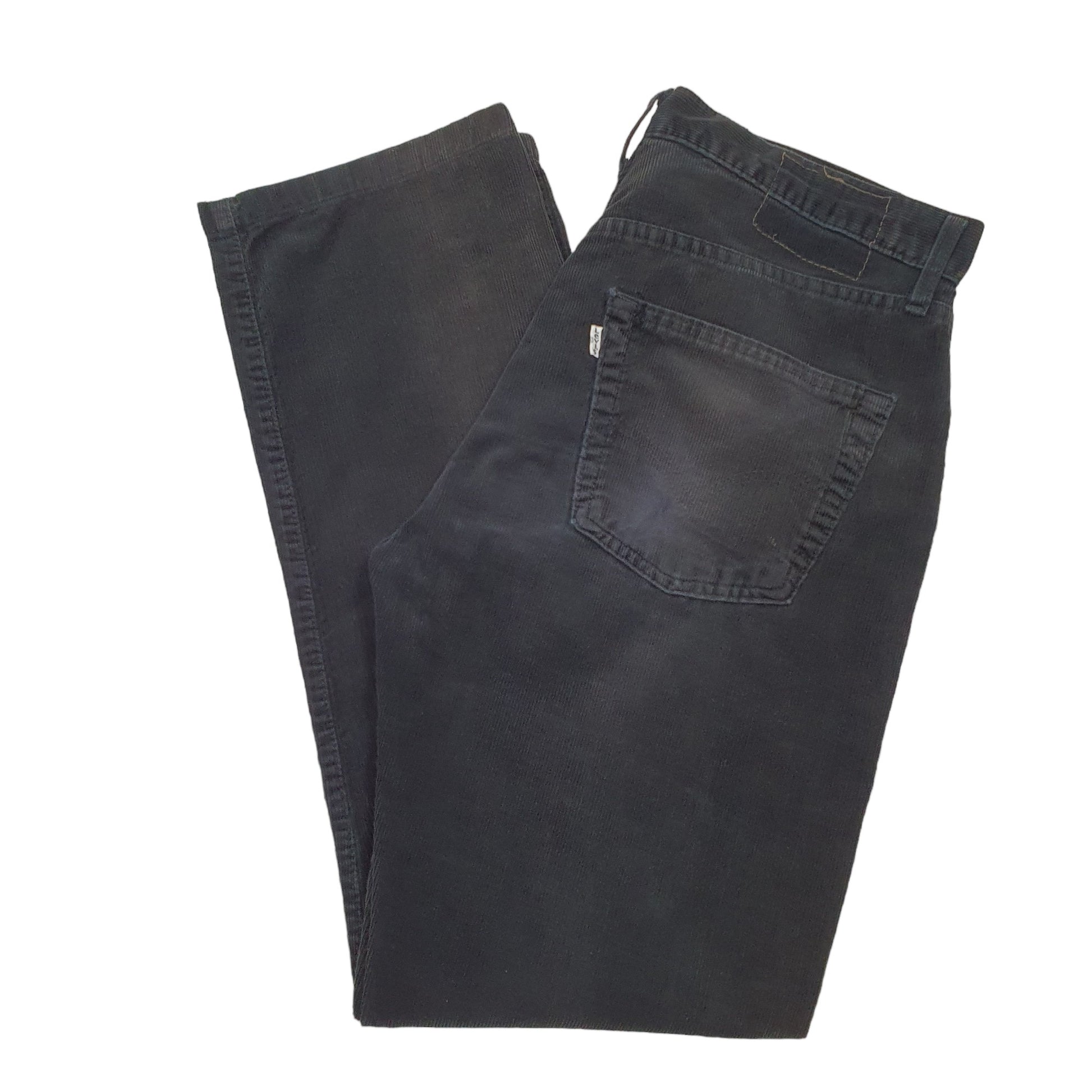 Mens Black Levis  Corduroy Trousers