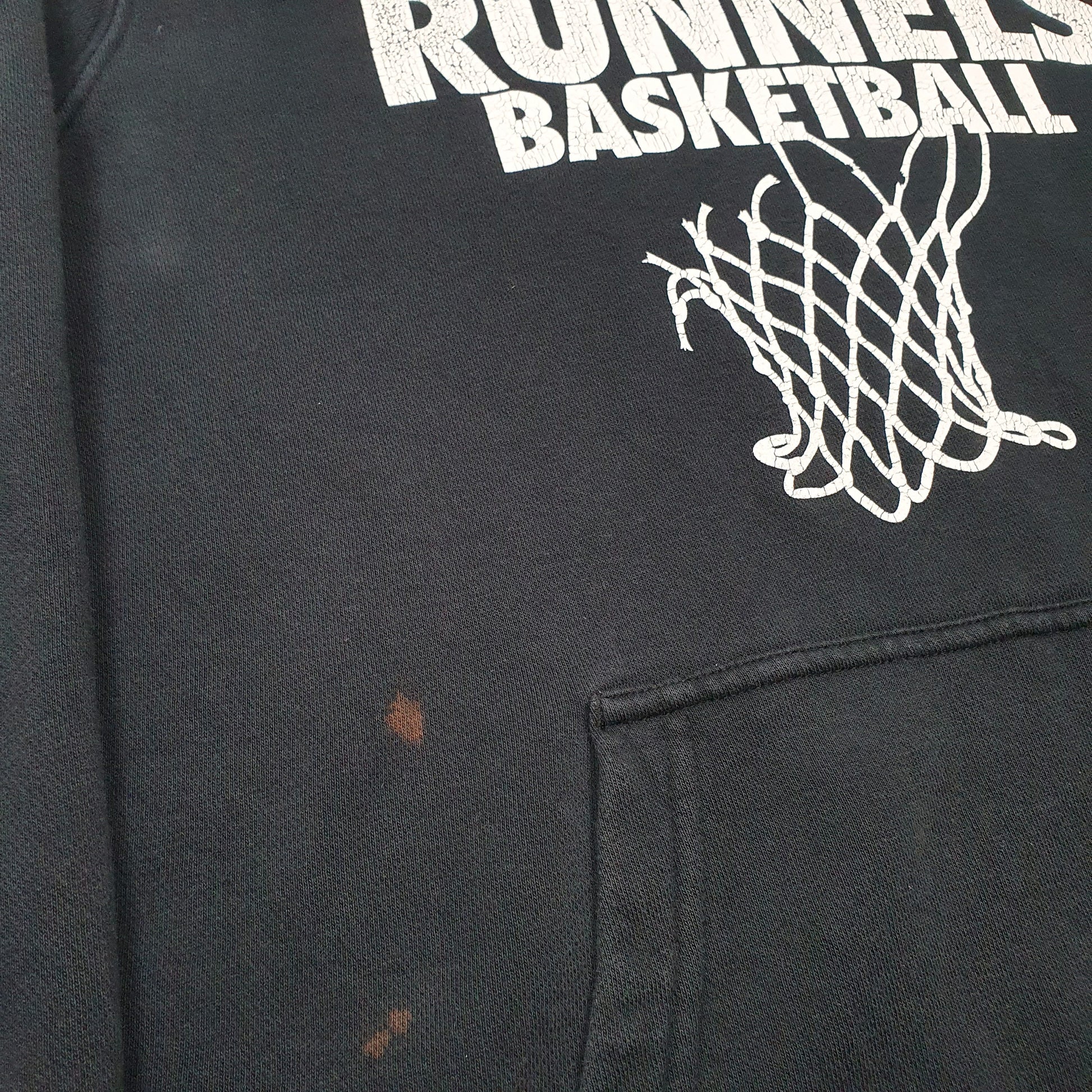 Mens Black Nike Runnels Basketball Hoodie Jumper