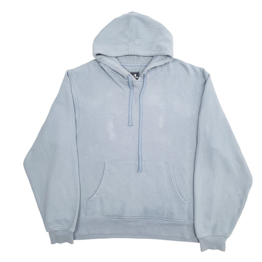 Mens Blue Champion Hoodie Jumper