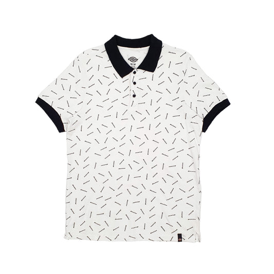 Dickies Short Sleeve Polo Shirt White