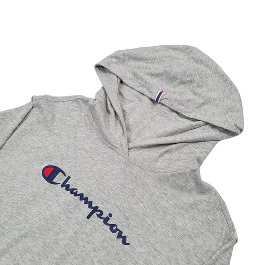 Champion Light Weight Hoodie S Grey