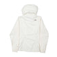 Womens Cream The North Face Resolve Hyvent Rain Coat Coat