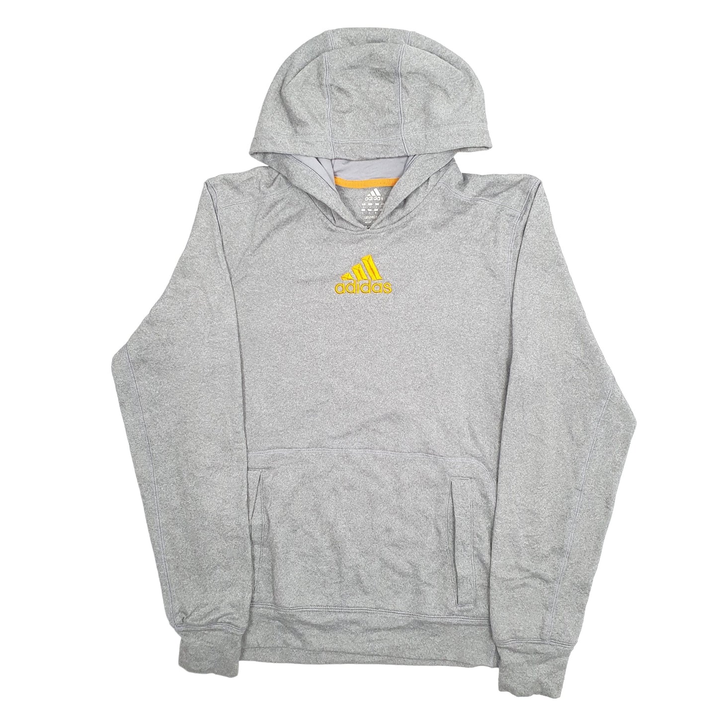 Mens Grey Adidas  Hoodie Jumper