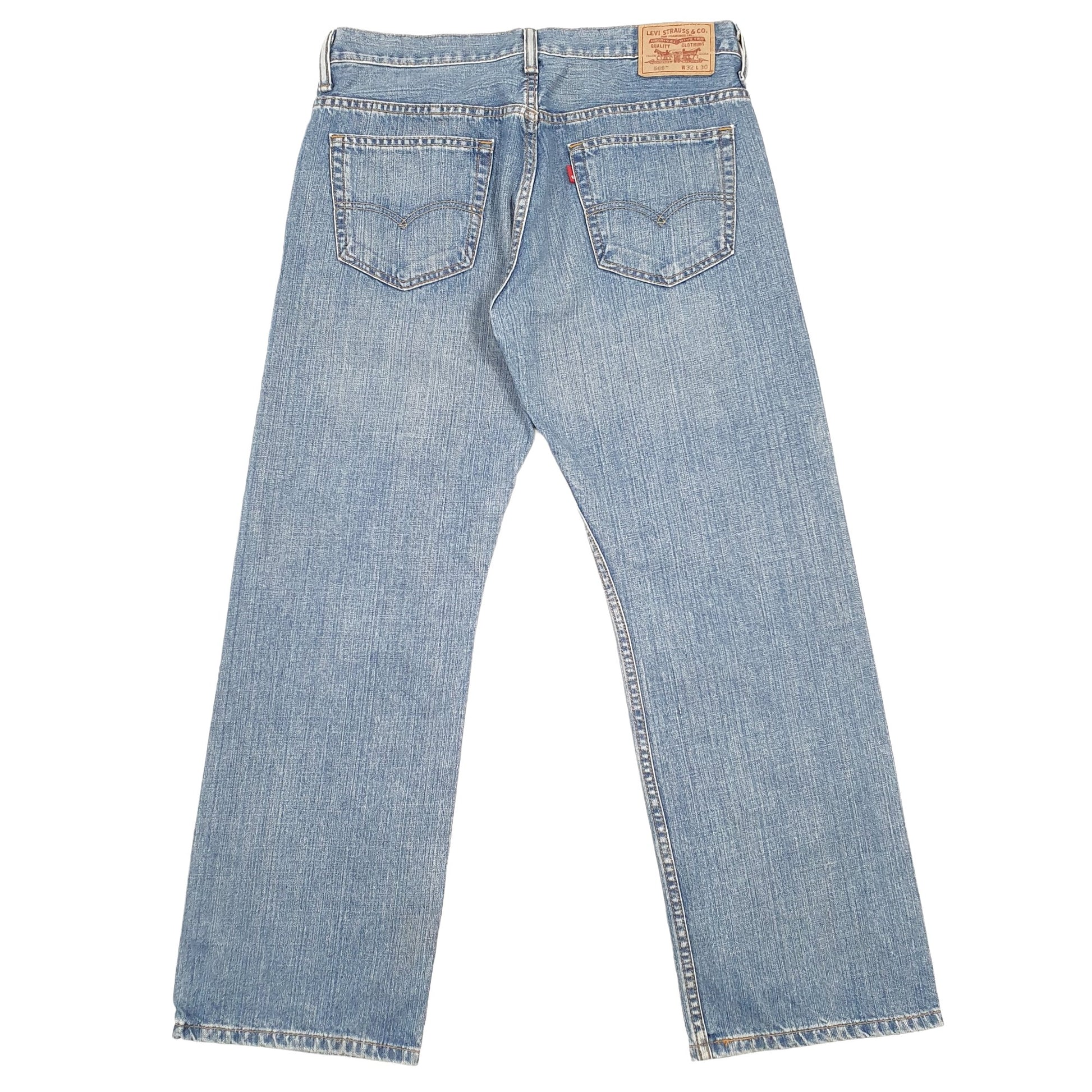 Levis 569 Loose Fit Jeans W34 L29 Blue