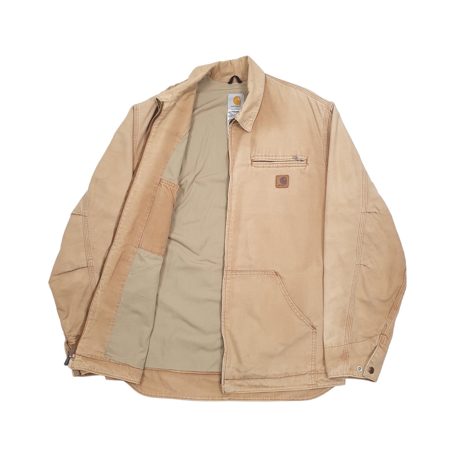 Mens Carhartt Detroit Workwear Hamilton Jacket Tan