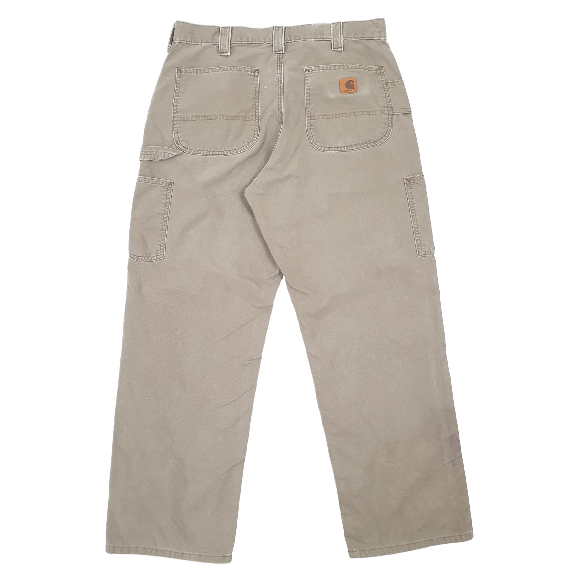 Carhartt Carpenter Loose Fit Jeans W34 L29 Khaki