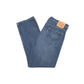 Levis 514 Straight Fit Jeans W34 L30 Blue