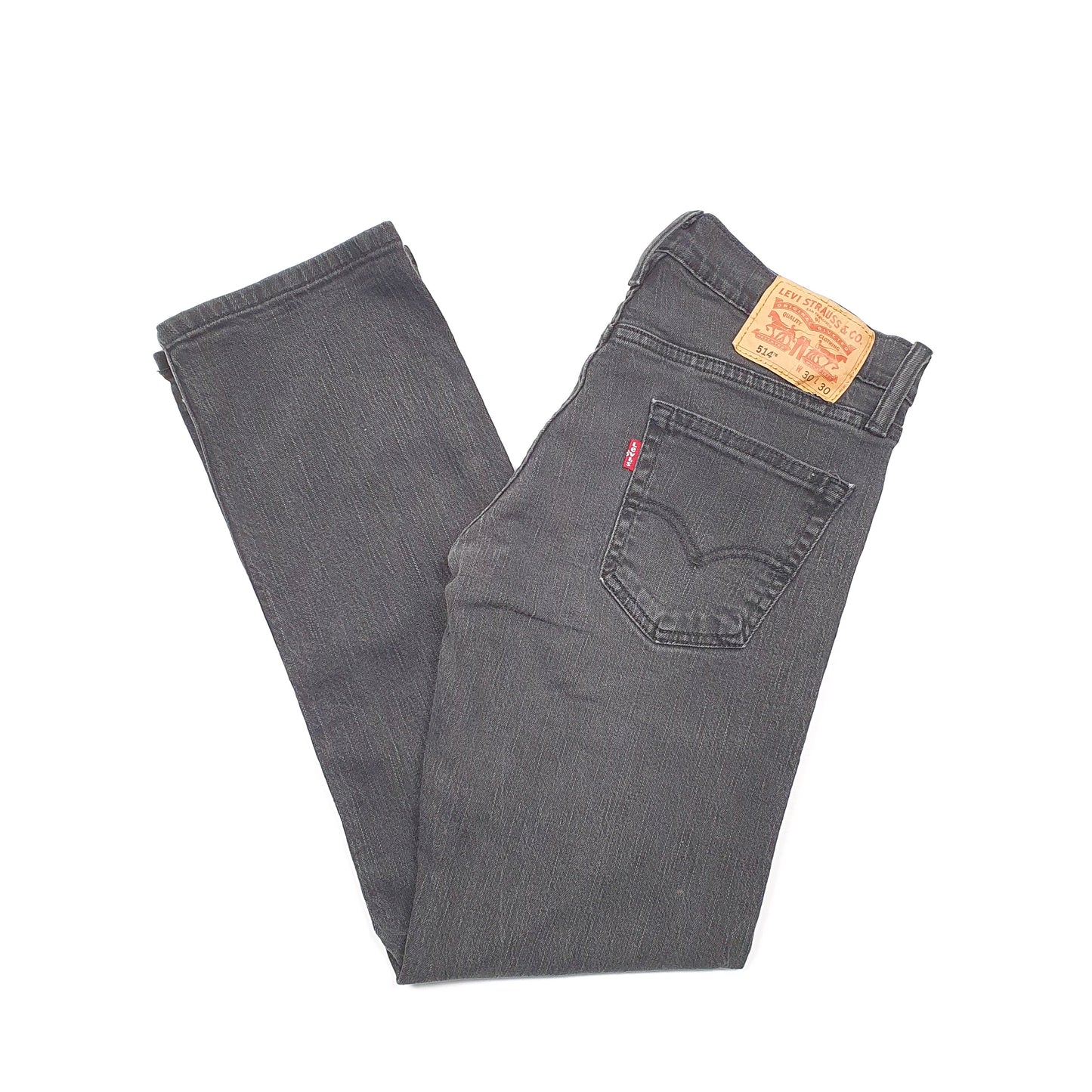 Levis 514 Slim Fit Jeans W30 L28 Black