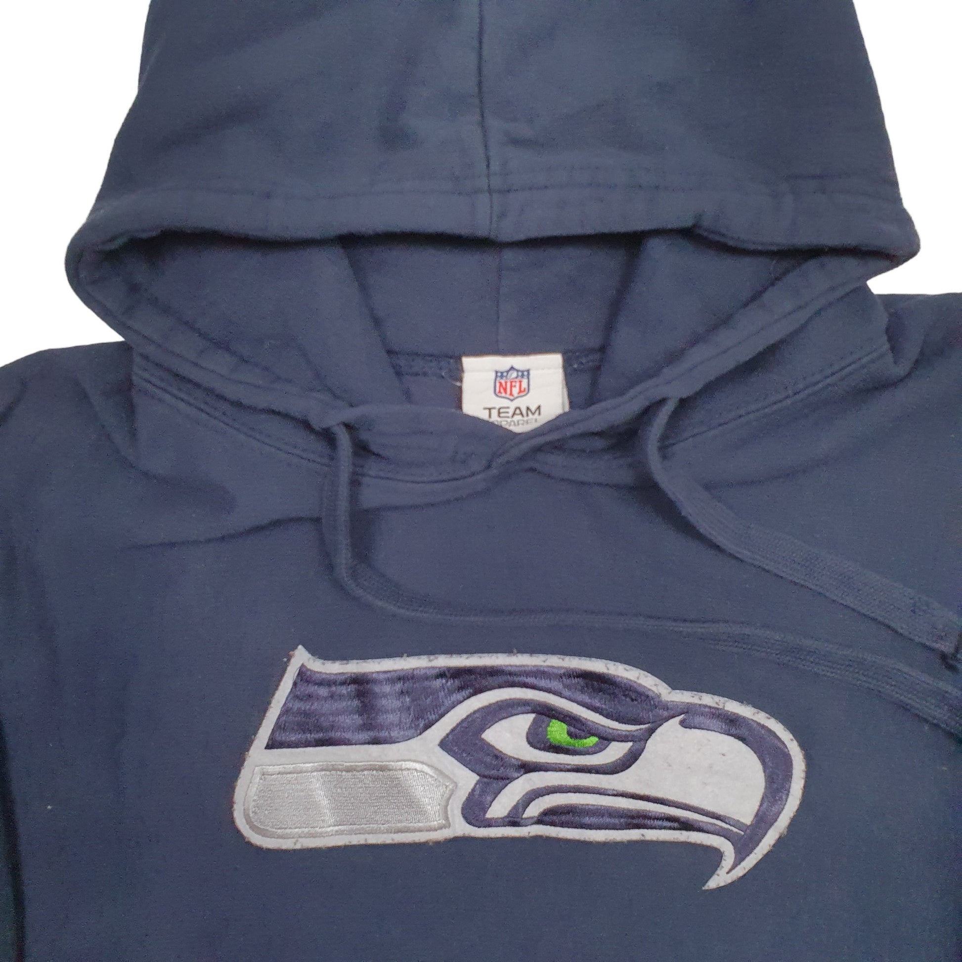 Mens Blue NFL Seattle Seahawks NFL Football Hoodie Jumper