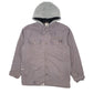 Mens Grey Dickies Hoodie Workwear Chore  Coat