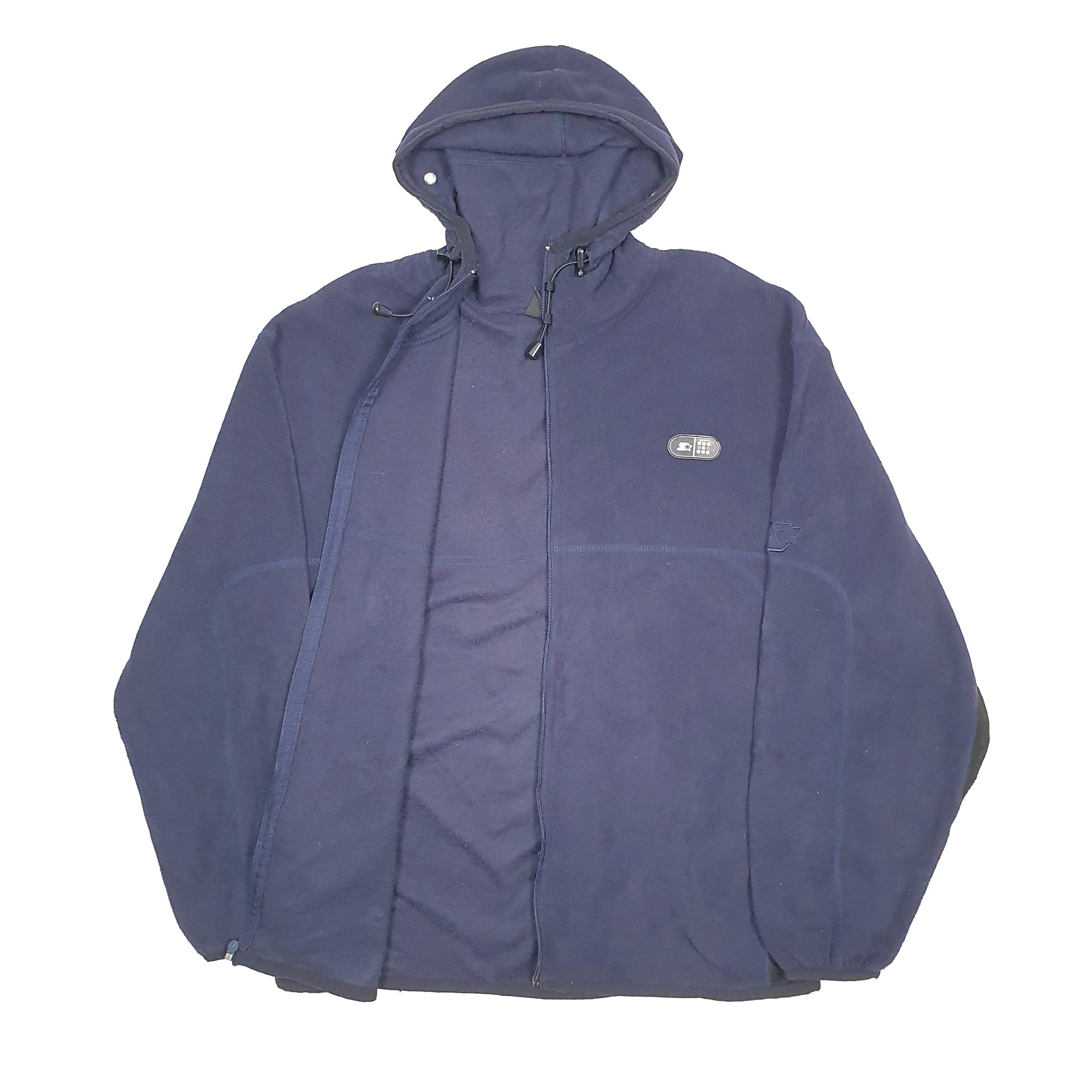 Starter Full Zip Fleece M Navy