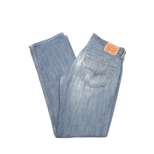 Levis 569 Loose Fit Jeans W34 L35 Blue