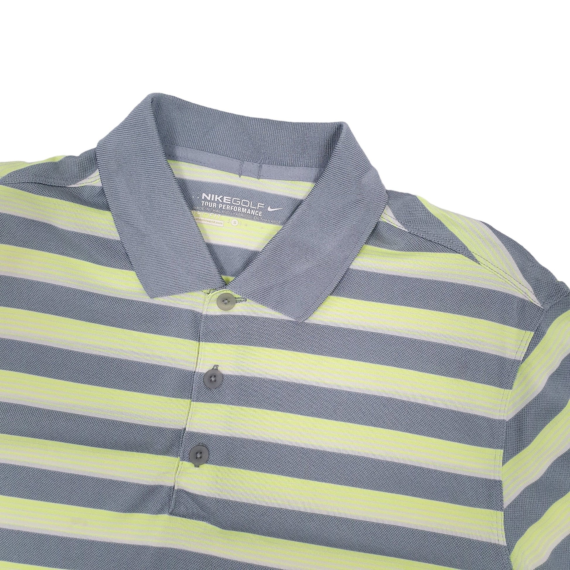 Nike Golf Dri Fit Tour Performance Short Sleeve Polo Shirt Green