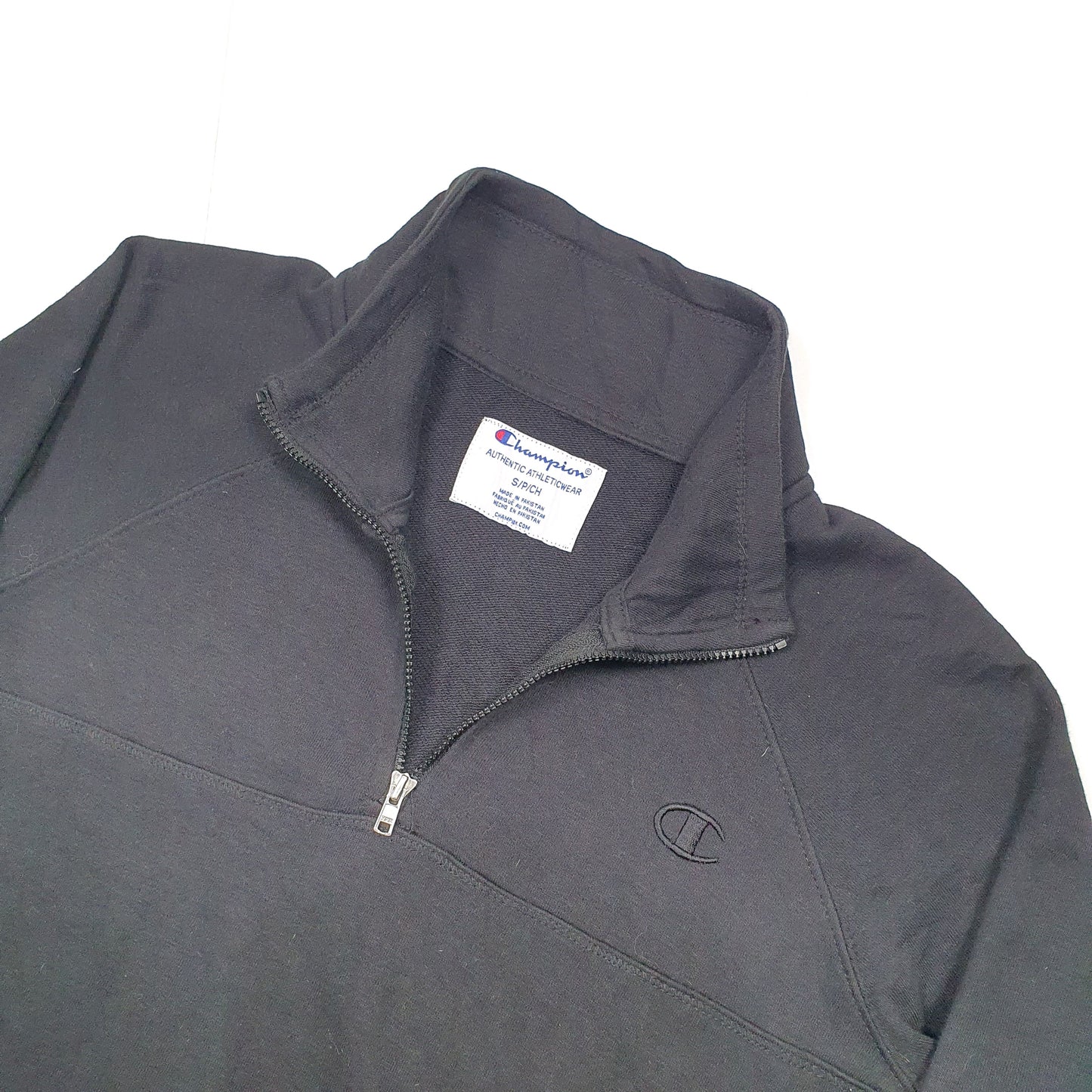 Champion Quarter Zip S Black