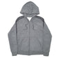 Womens Grey Adidas Hoodie Full Zip Jumper