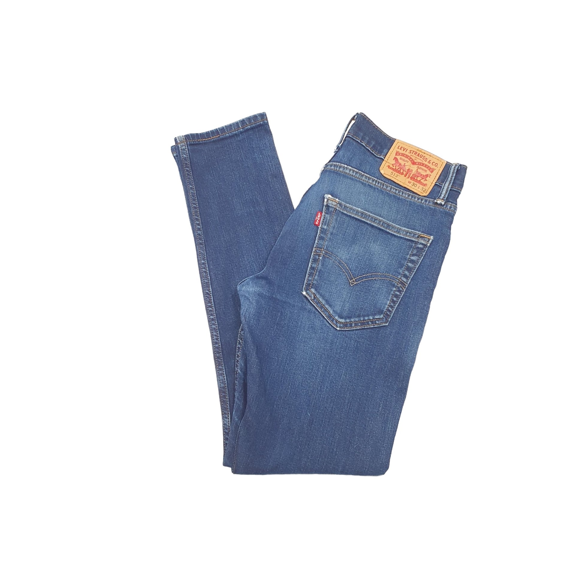 Levis 512 Slim Fit Jeans W30 L31 Blue