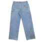 Carhartt Casual Loose Fit Carpenter Jeans W32 L29 Blue