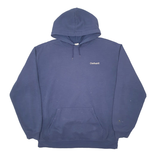 Mens Navy Carhartt  Hoodie Jumper