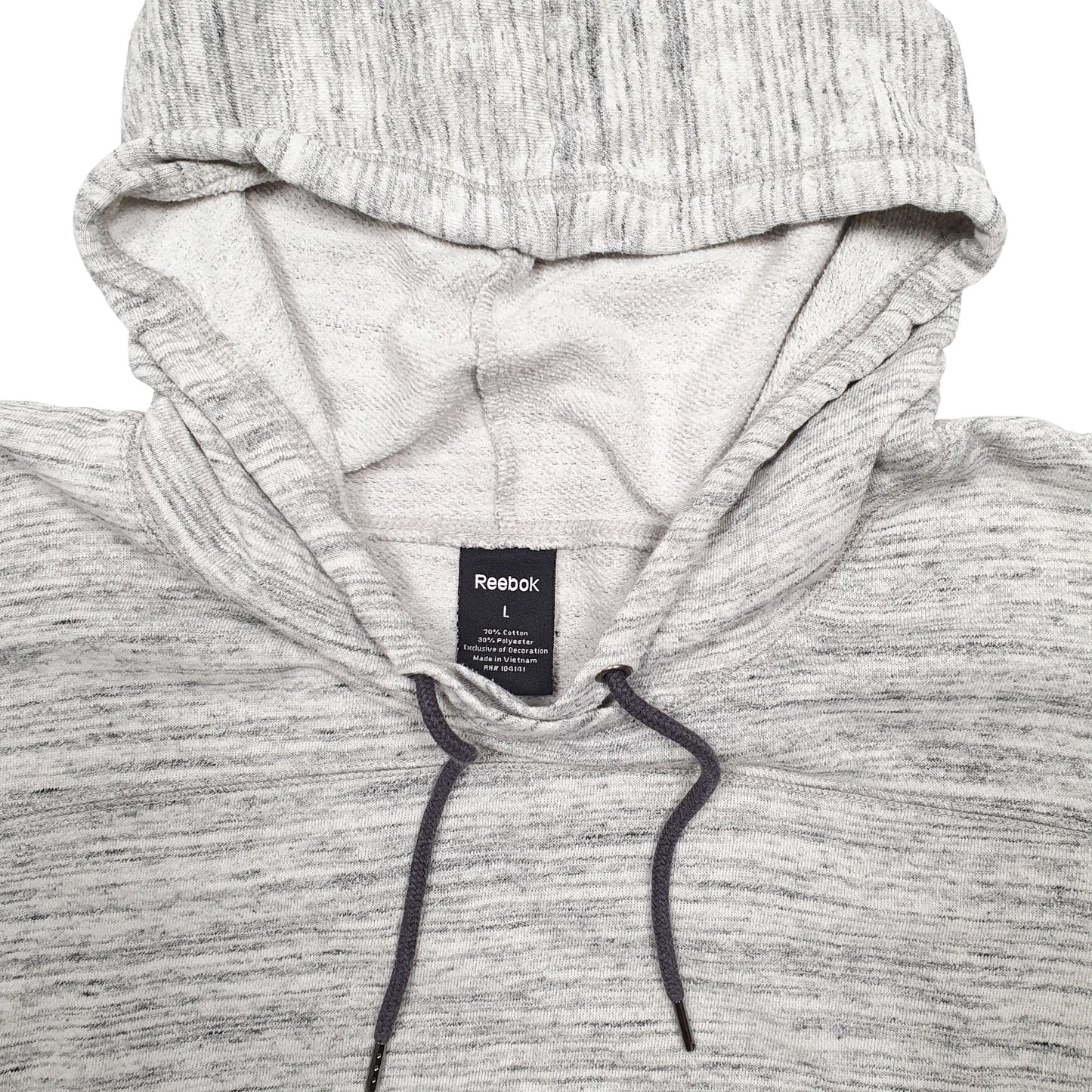 Womens Grey Reebok  Hoodie Jumper