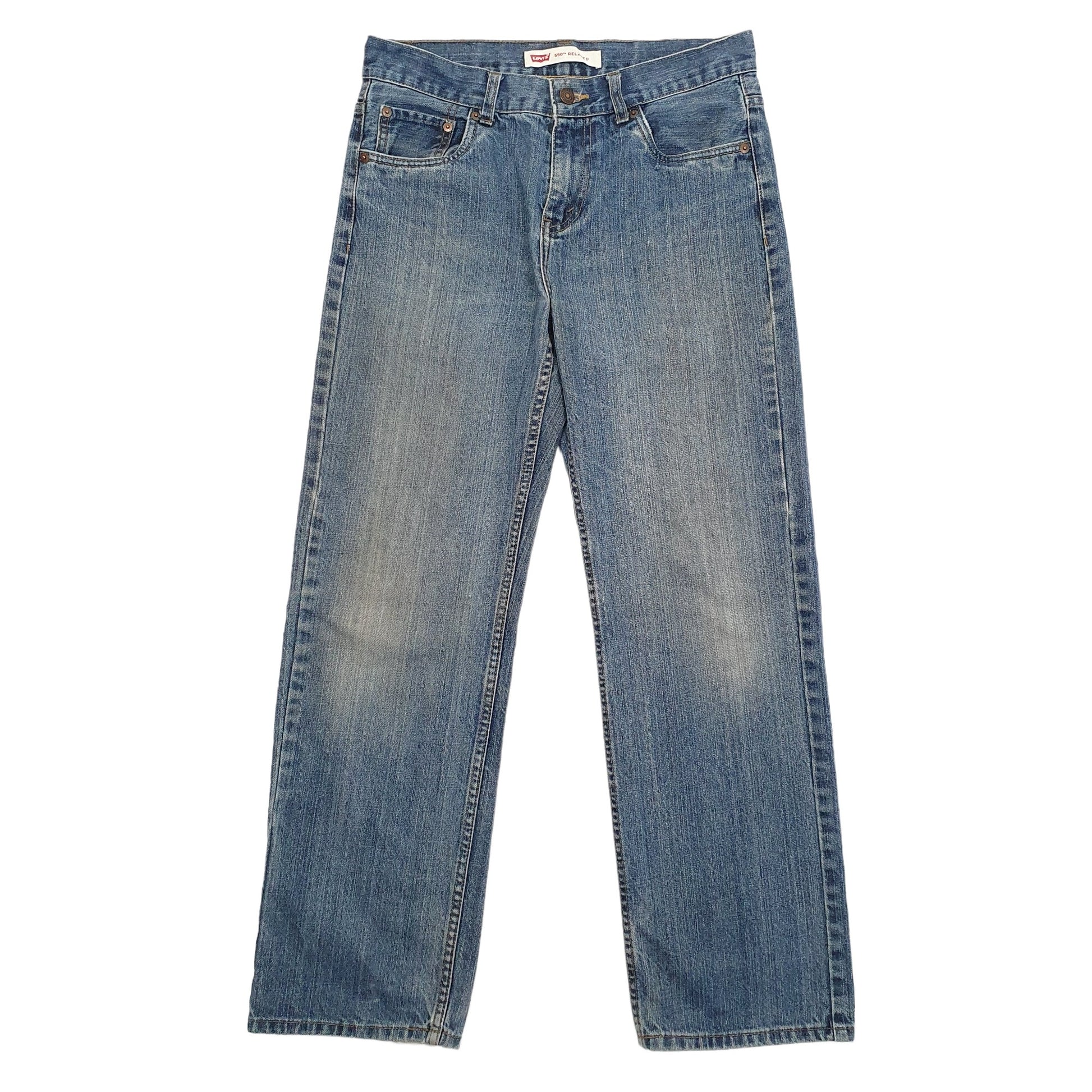 Levis 550 Relaxed Fit Jeans UK10/12 Blue