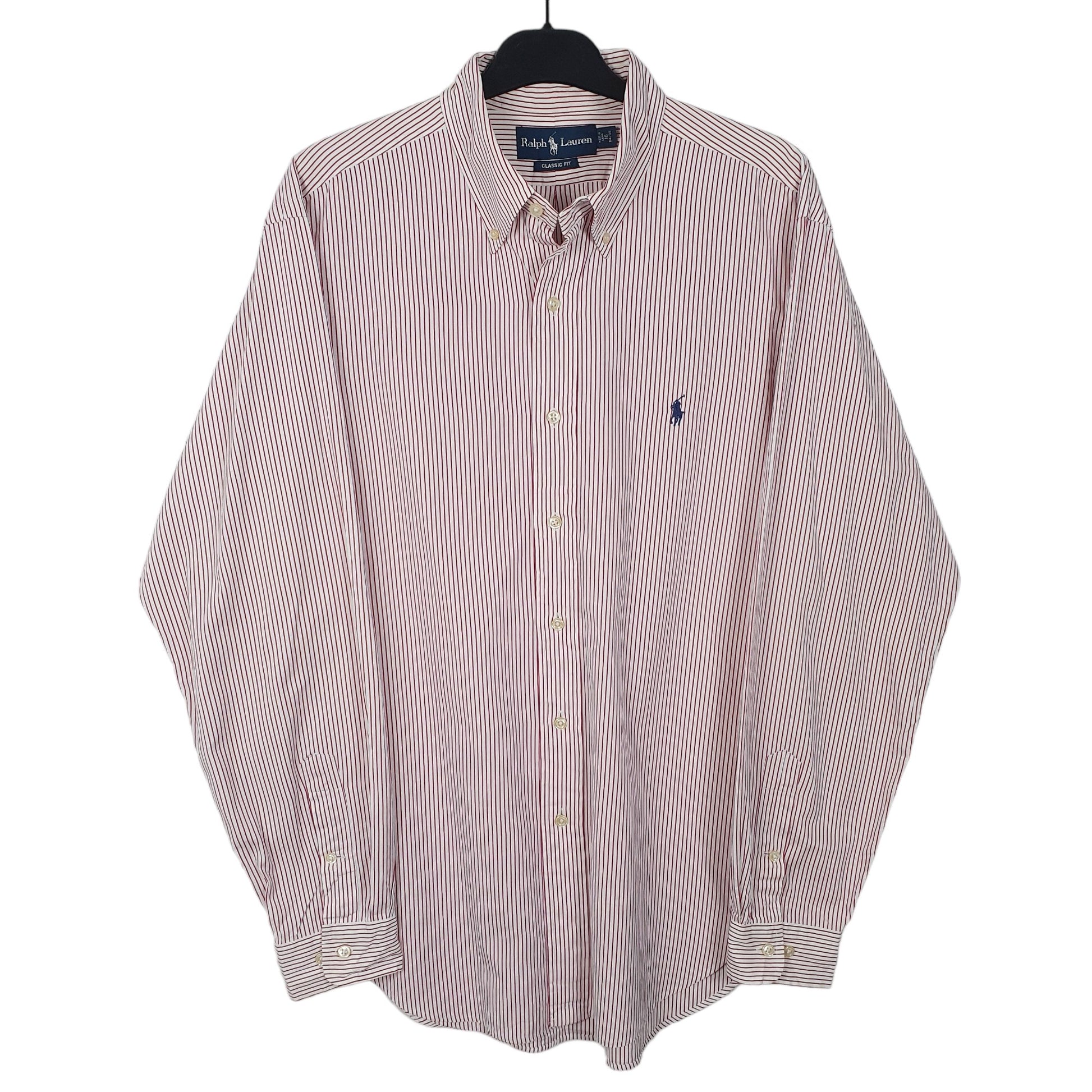 Mens White Ralph Lauren  Long Sleeve Shirt