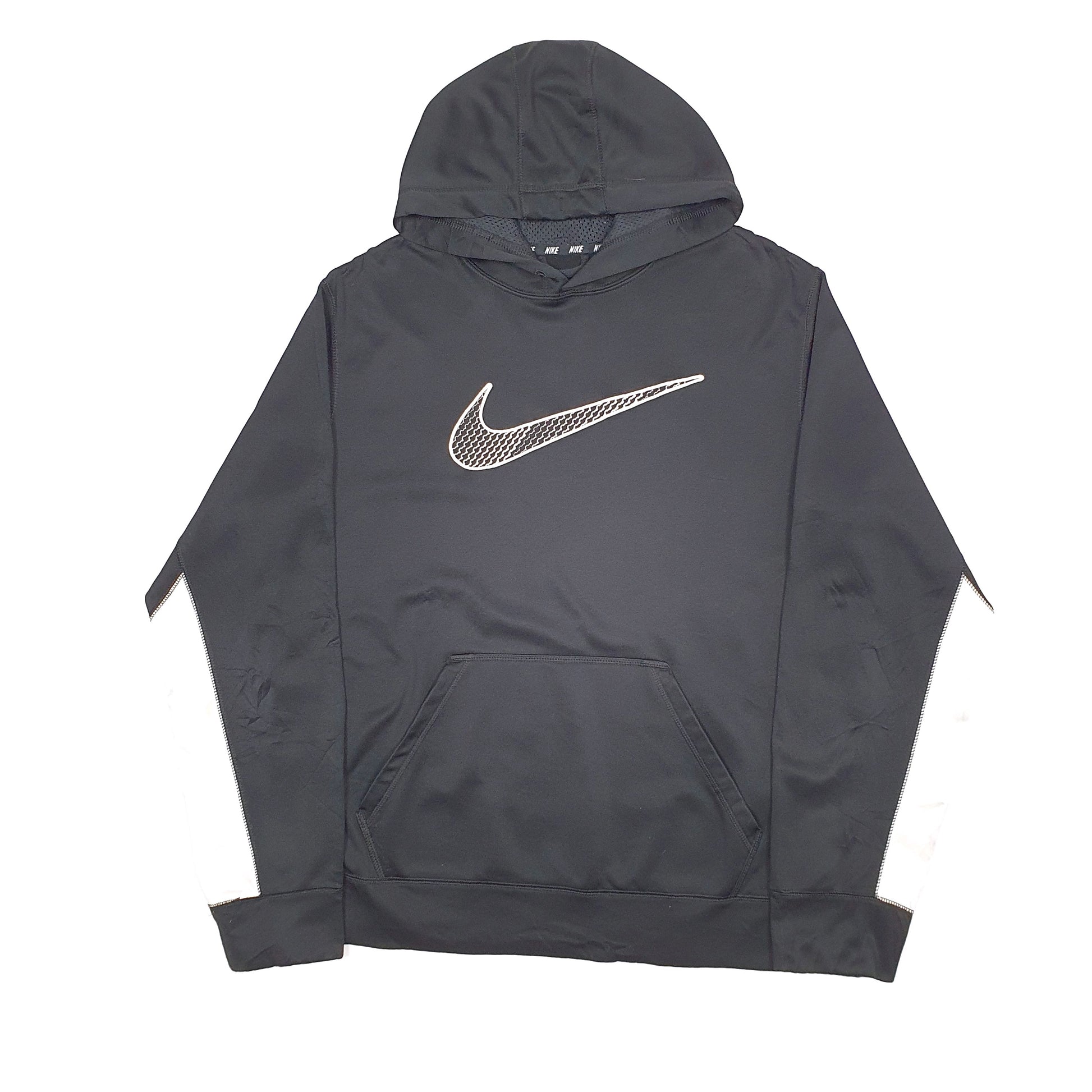 Mens Black Nike Therma Fit Hoodie Jumper