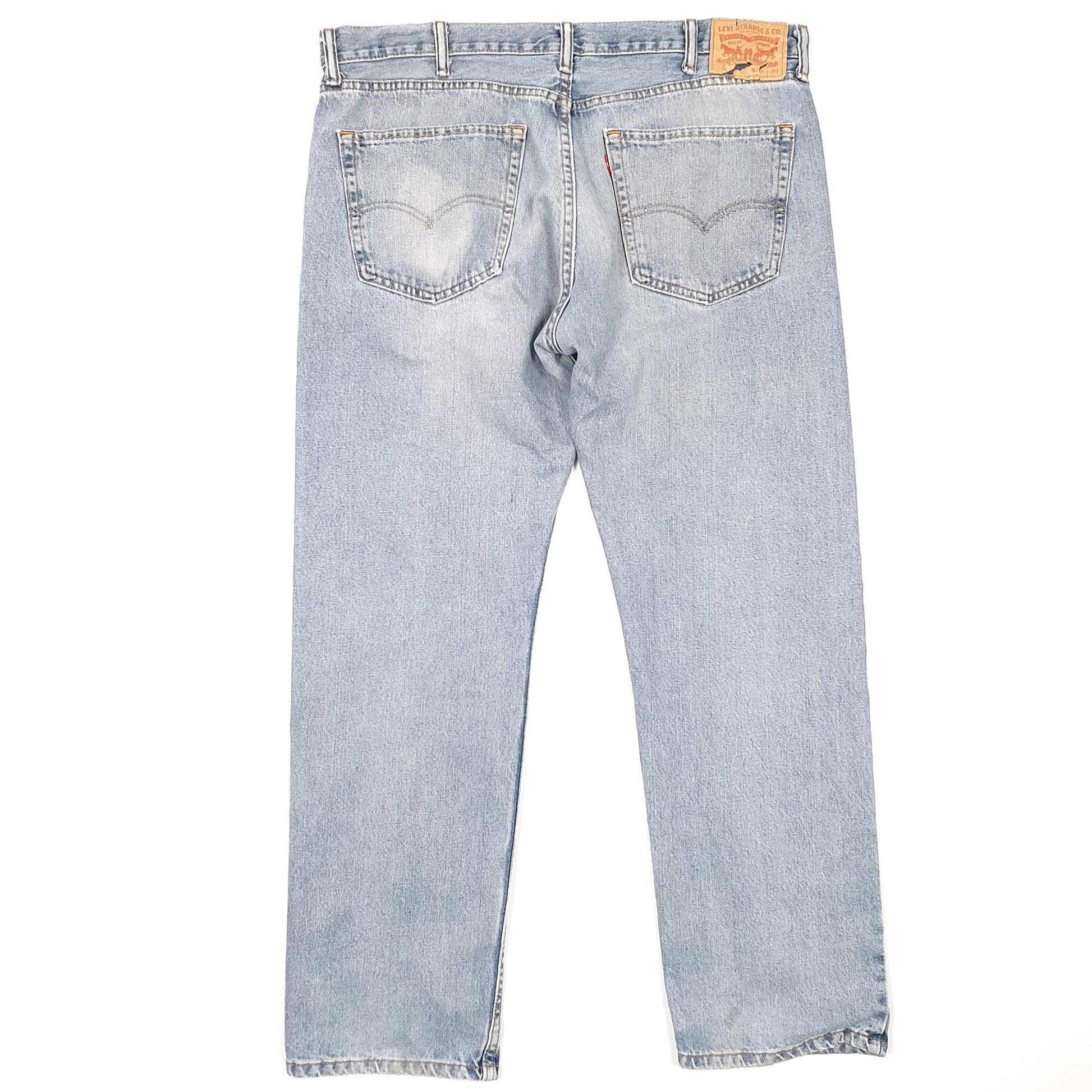 Levis 505 Regular Fit Jeans W38 L30 Blue