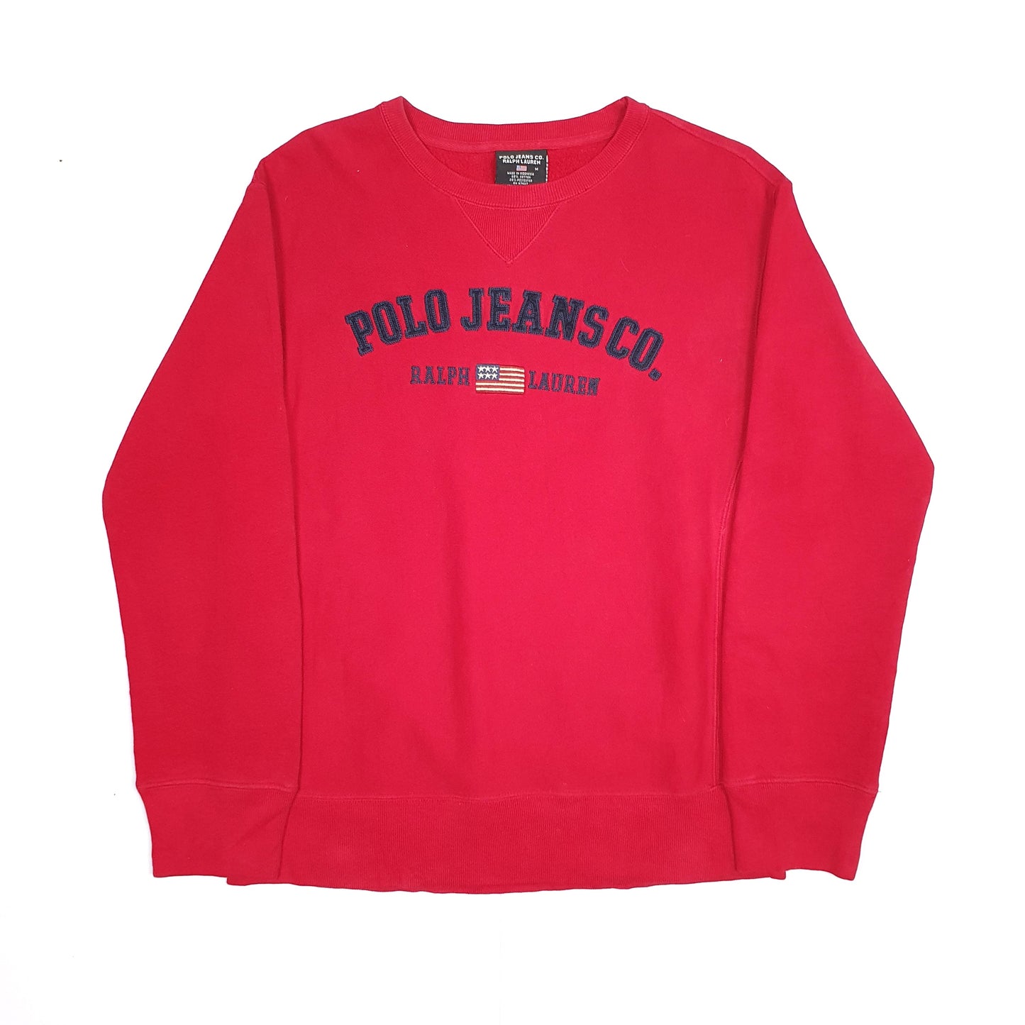 Red Polo Ralph Lauren Crewneck Jumper