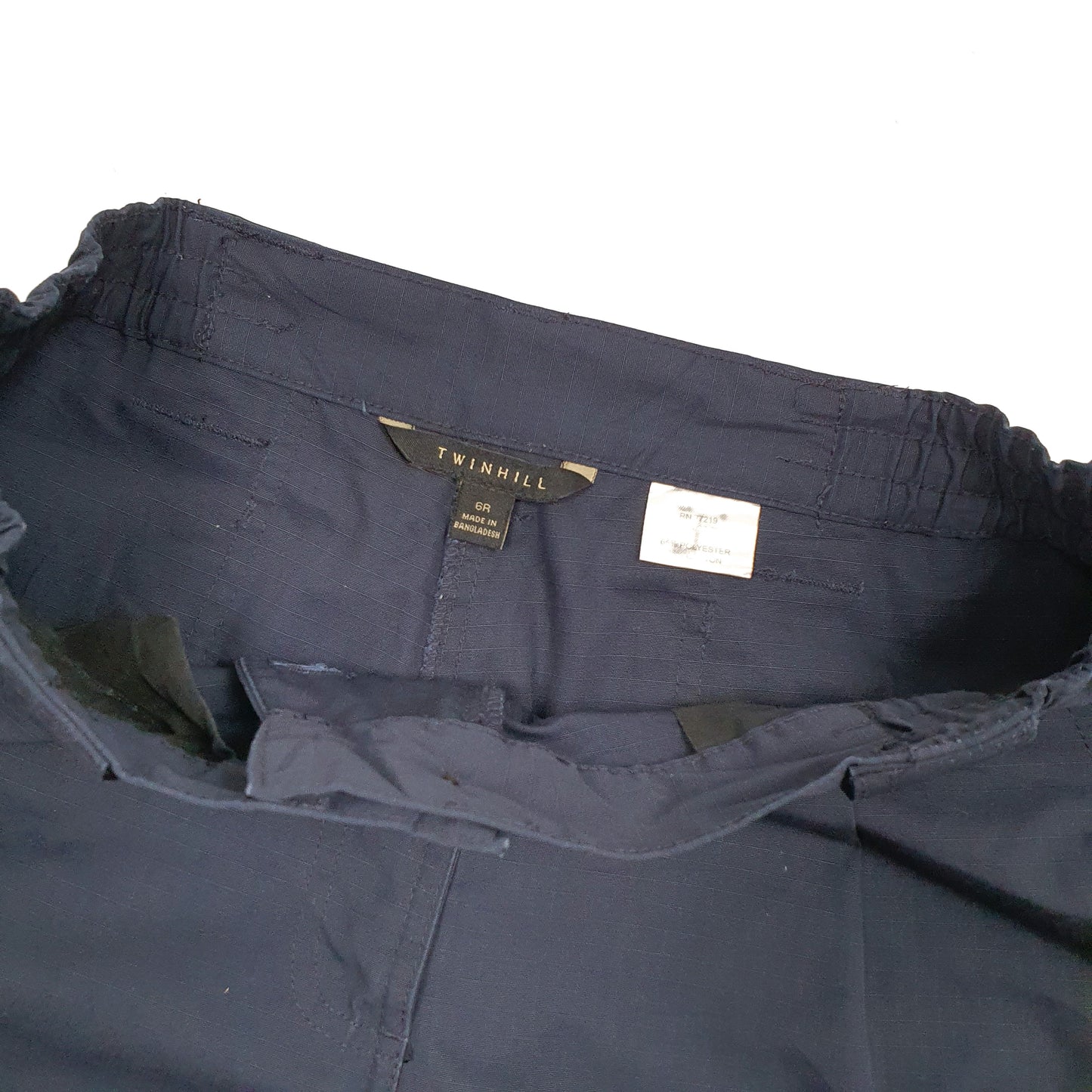 Womens Navy Twinhill  Cargo Shorts