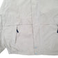 Mens Beige Nautica Fleece Lined Windbreaker Bomber Jacket Coat