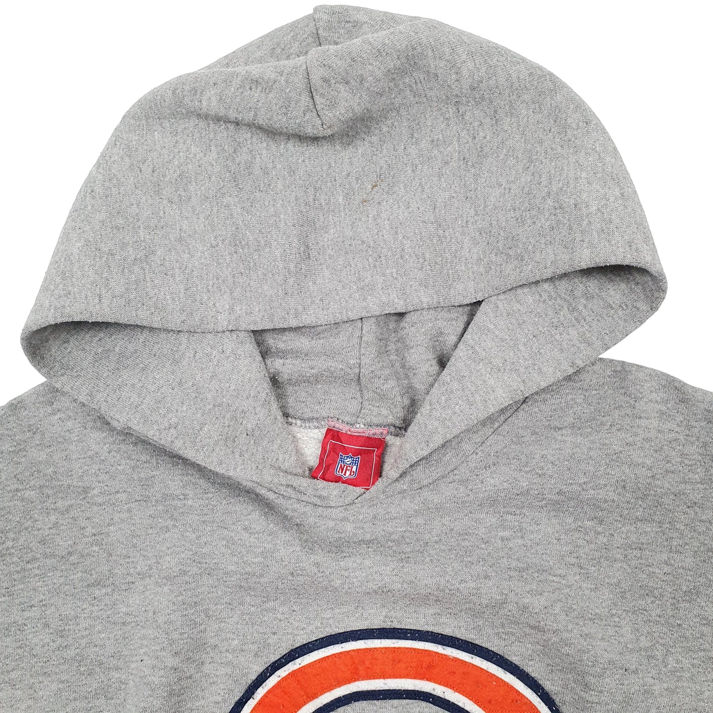 Mens Grey NFL Chicago Cubs Hoodie Jumper