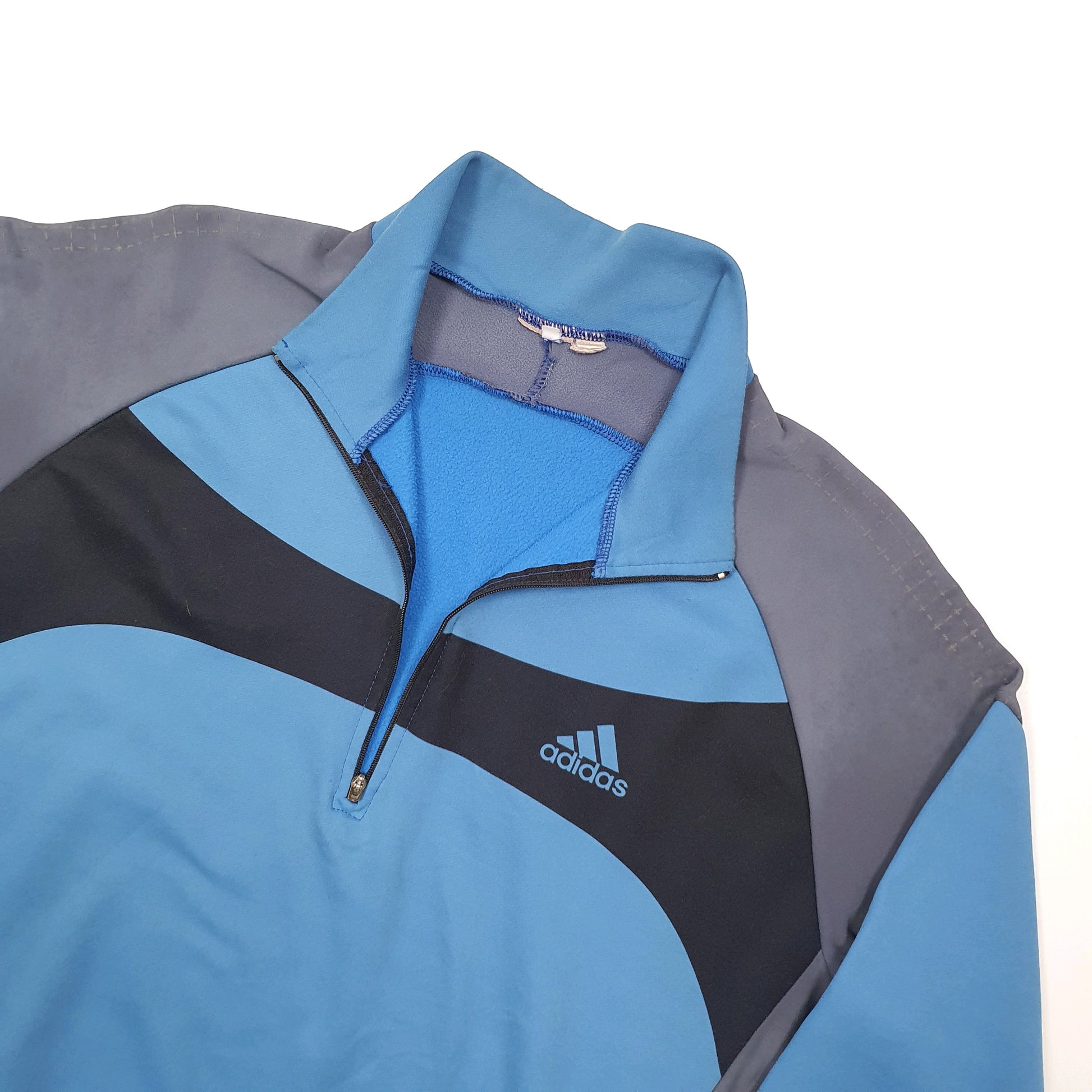 Adidas Running Quarter Zip M Blue