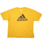 Adidas Short Sleeve T Shirt Yellow