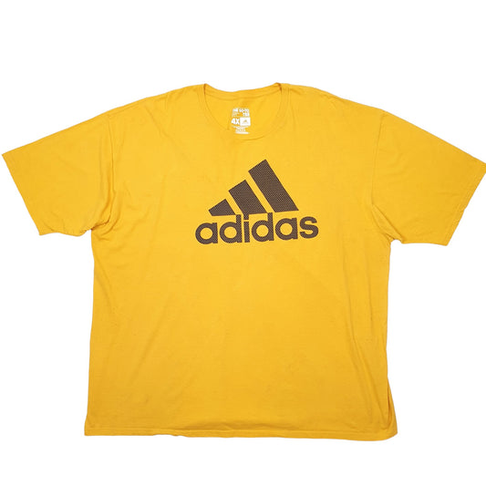 Adidas Short Sleeve T Shirt Yellow