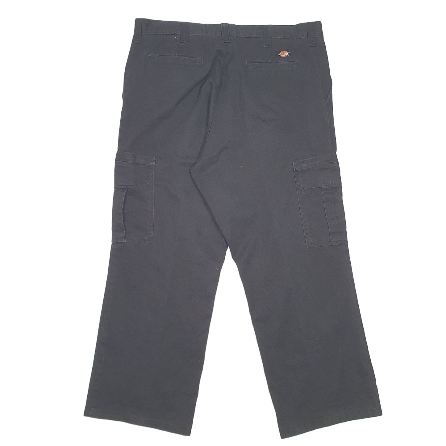 Mens Black Dickies  Cargo Trousers