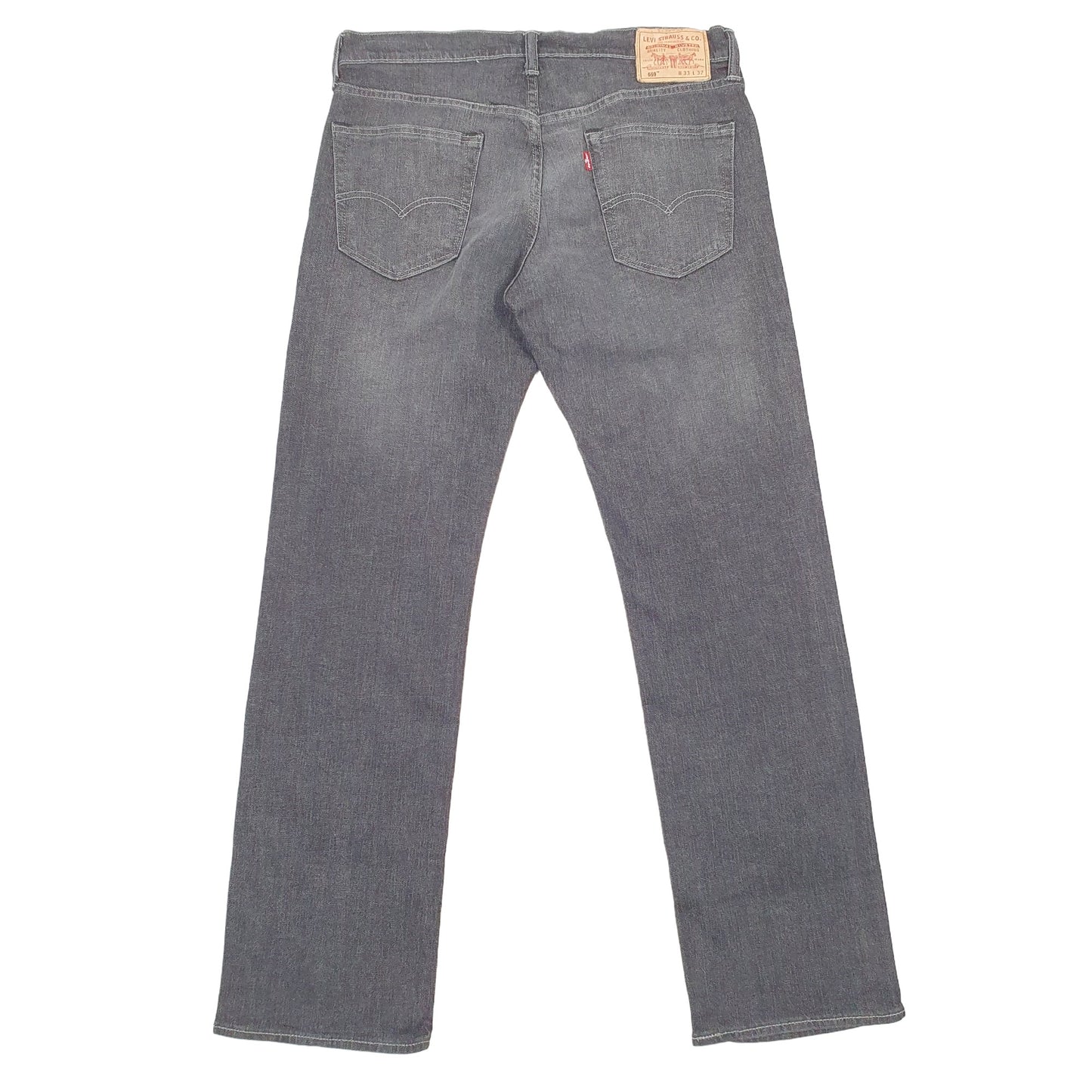 Levis 559 Relaxed Fit Jeans W33 L32 Grey