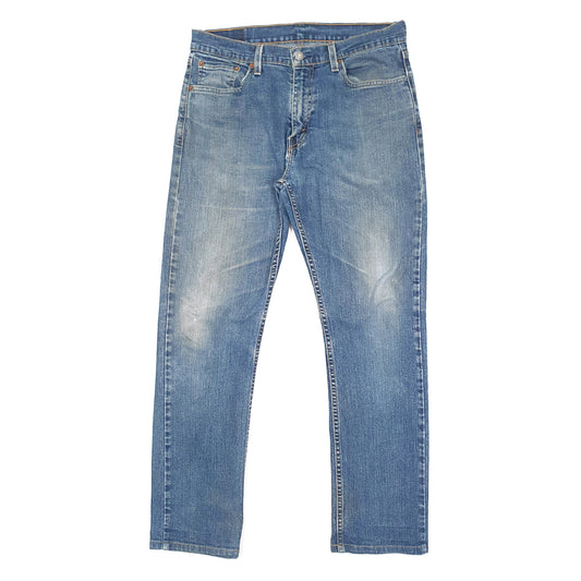 Levis 513 Slim Fit Jeans W32 L30 Blue