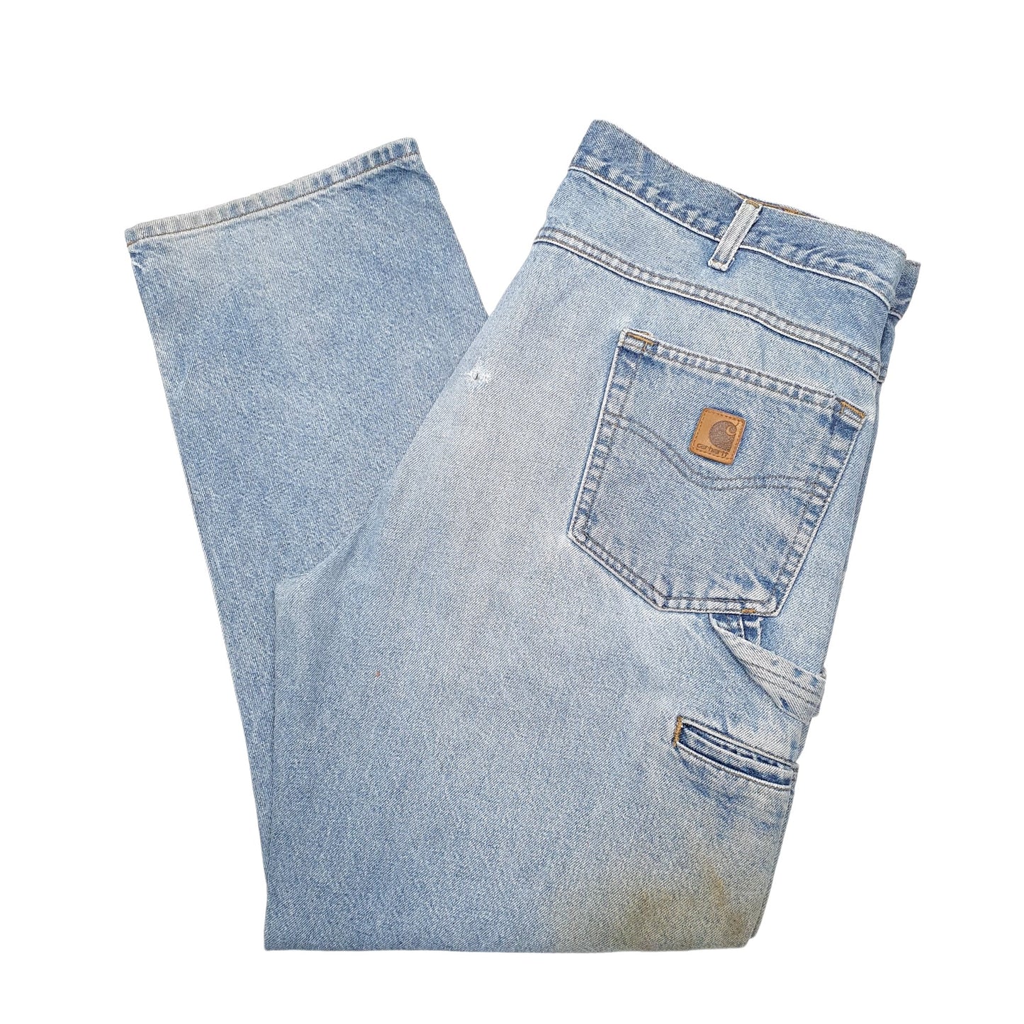 Mens Blue Carhartt  Carpenter Trousers