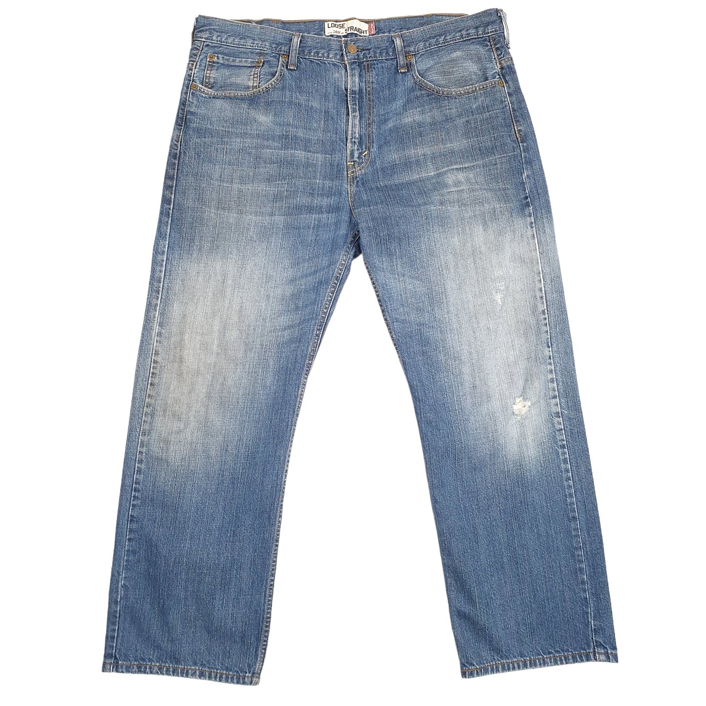 Levis 569 Loose Fit Jeans W40 L29 Blue