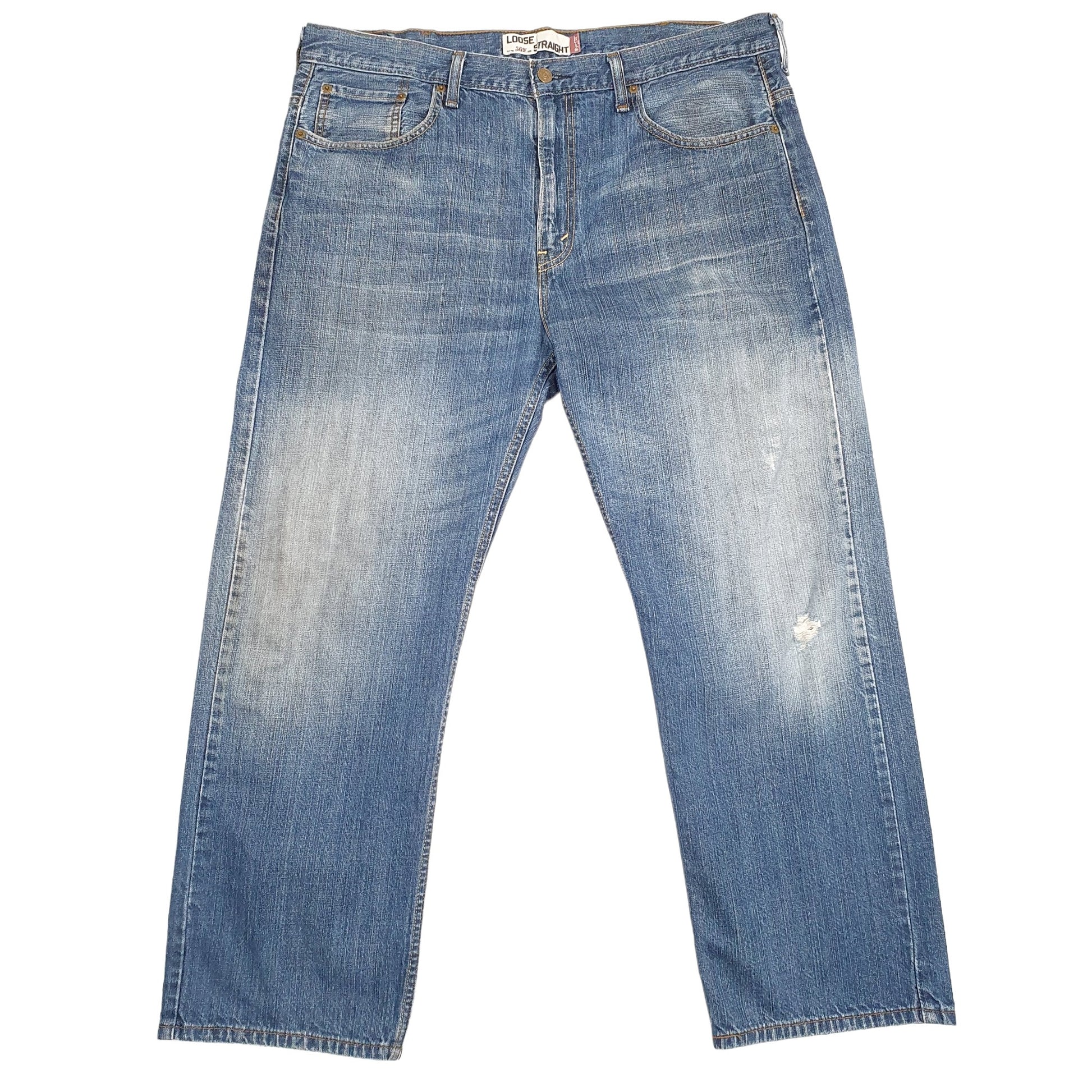 Levis 569 Loose Fit Jeans W40 L29 Blue