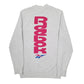 Mens Grey Reebok Spellout Crewneck Jumper