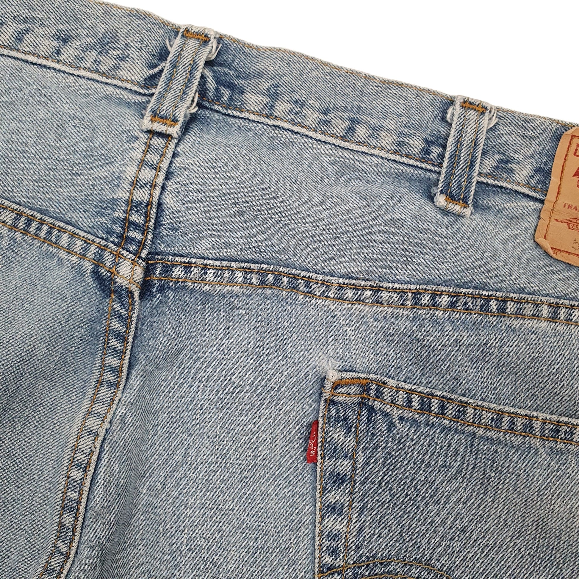 Levis 550 Relaxed Fit 1990s Jeans W44 L30 Blue