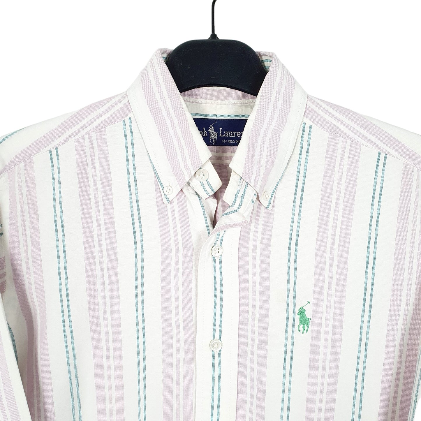 Ralph Lauren Long Sleeve Regular Fit Striped Shirt White