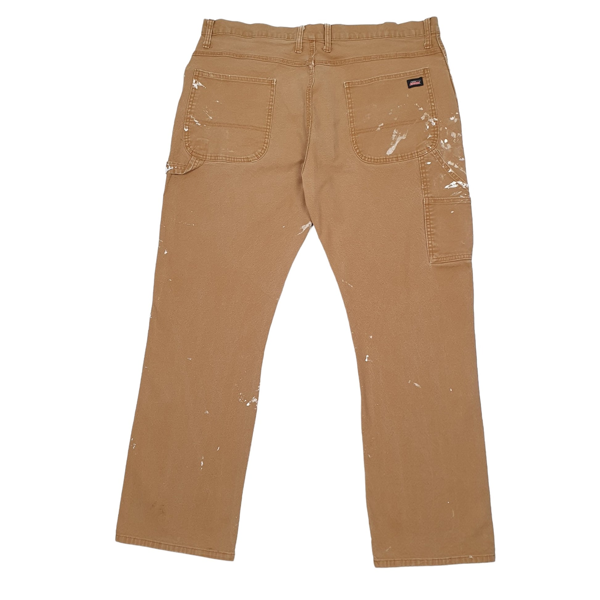 Mens Brown Dickies  Carpenter Trousers